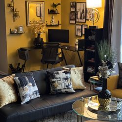 Black Futon -  Practically New