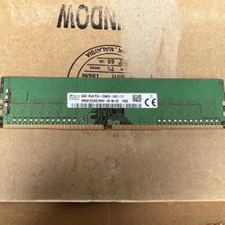 SK HYNIX 8GB 2666MHz DDR4 Desktop Memory (HMA81GU6DJR8N)