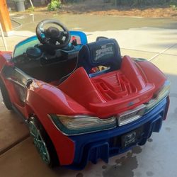 Spiderman Electric Ride On Car for Kids