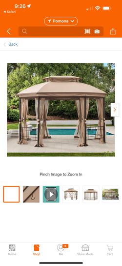Gazebo 12'x10' Octagon Brand New