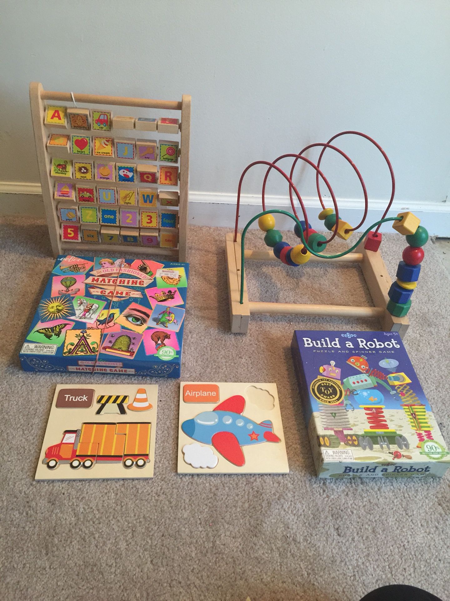Kids toys and puzzles