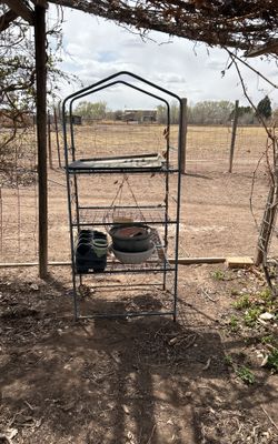 Outside Garden Plant Shelf 
