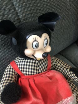 Vintage 1960s Disney Mini Mouse Doll