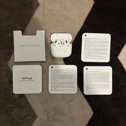 Apple AirPods Pro 4 with Active Noise Cancellation