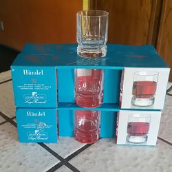 Handel Octagon Clear Liquor Shot Glass by Luigi Bormioli