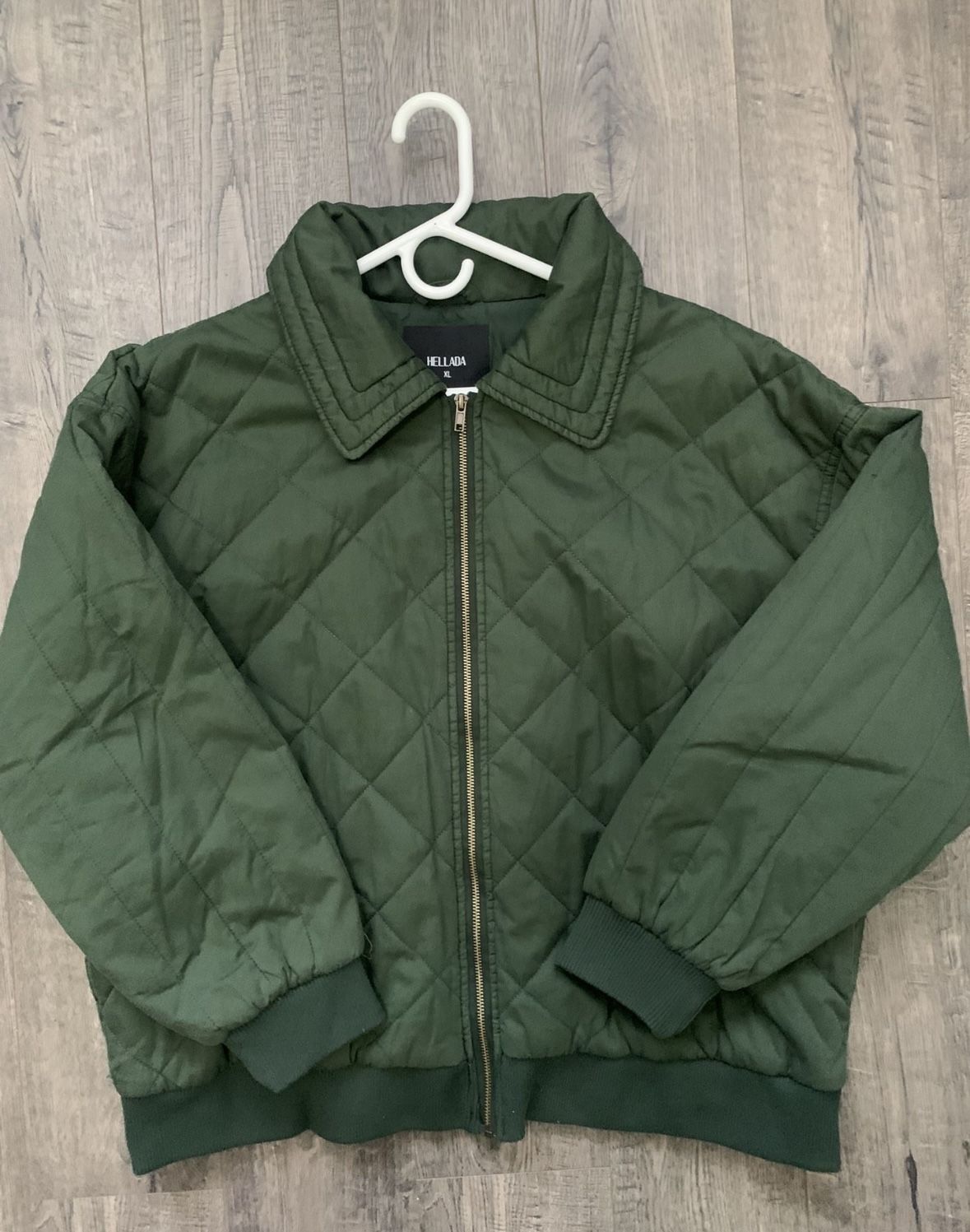 Green Bomber Jacket XL Never Worn,All Products : American Fashion Style Bags On Sale