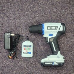 Hart 20V 1/2" Drill Driver with 1.5Ah Battery & Charger, Gen 2