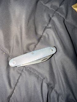 Folding Pocket Knife Metal Handle