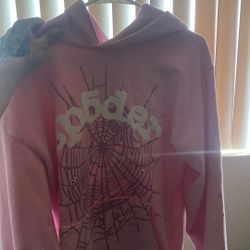 Pink Spider Hoodie