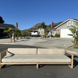 Restoration Hardware Aegean Outdoor Sofa
