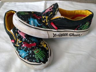 USED VANS Yo Gabba Gabba edition.