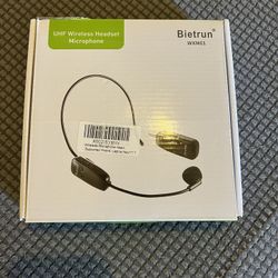 New Wireless Headset Microphone