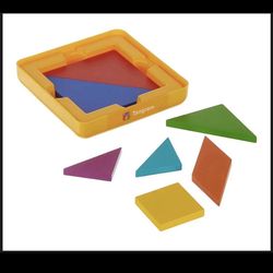 Osmo - Genius Tangram for iPhone, iPad & Fire Tablet - Ages 6-10 - Use Shapes/Colors to Solve for Visual Puzzles (500+) Educational Learning Games - S