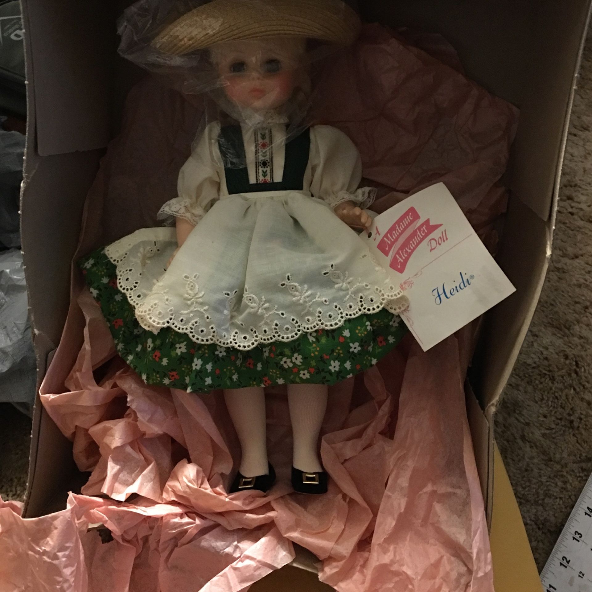 HIEDI,Madame Alexander doll vintage