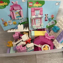 Disney Minnie Mouse House Cafe Duplo Lego Set