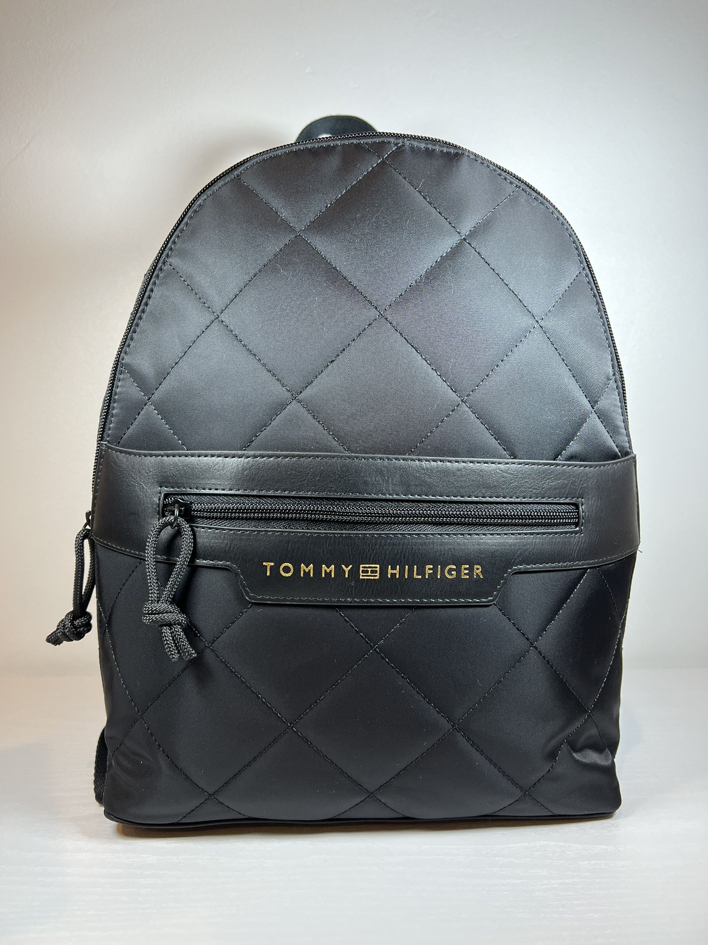 New Tommy Hilfiger Black Backpack 