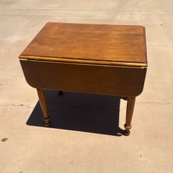 Single Drawer Folding Table 