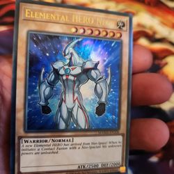Yugioh, Elemental hero neos ultra pharaohs RARE  Mama-eno106