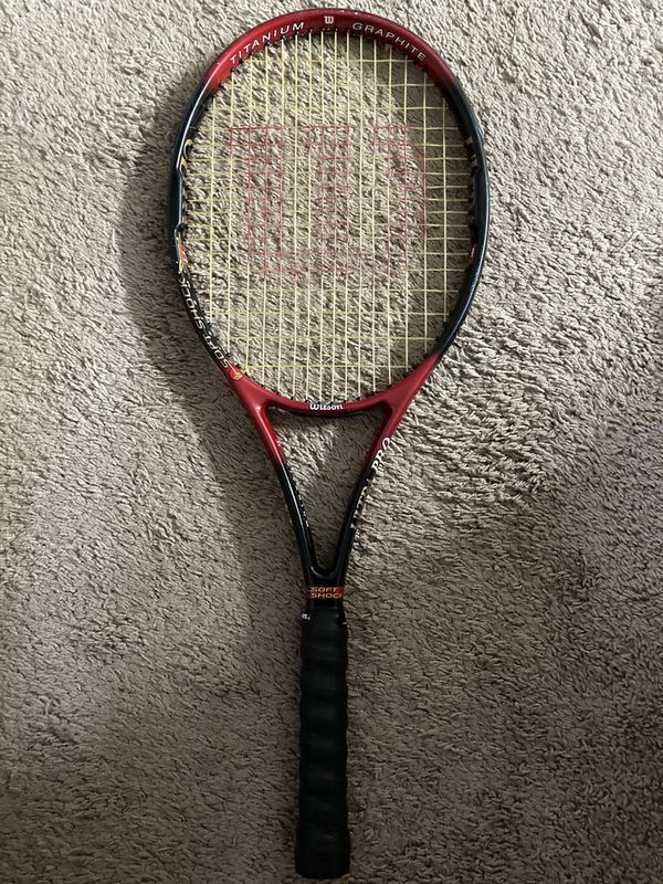 Wilson Soft Shock Ti Ultra Pro Titanium Graphite Tennis Racket for Sale ...