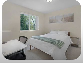 Queen Bed Frame + Memory Foam Mattress