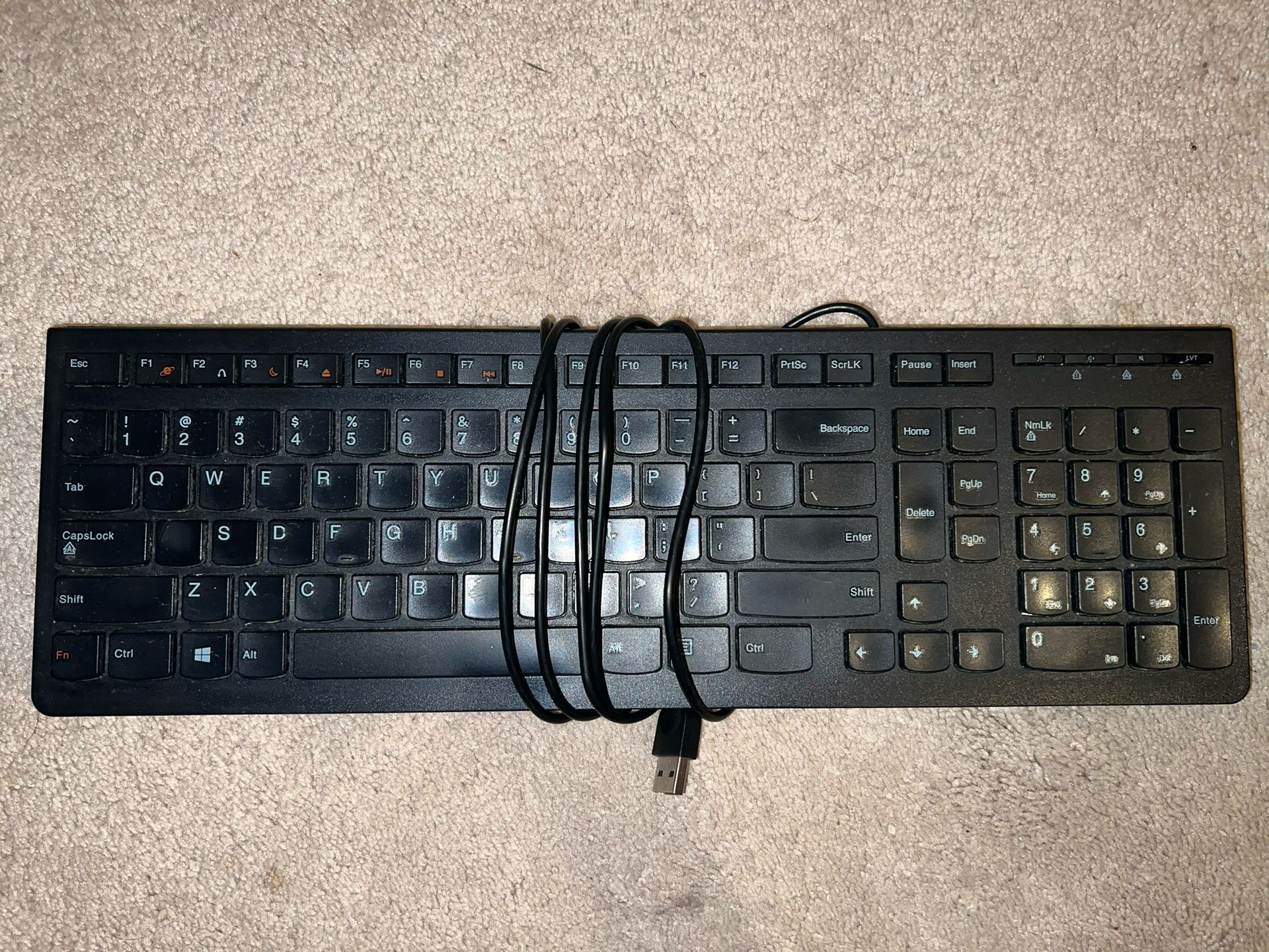 Lenovo USB Keyboard Tested
