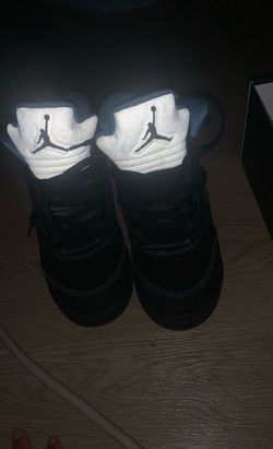 Air Jordan  5 retro black university blue