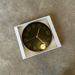 Rose Gold Clock