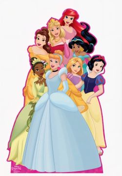 Disney Princess Cardboard Cutout Stand