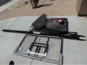 Spalding Basket Ball Hoop Setup