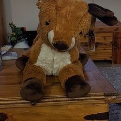 Giant Stuffed Reindeer