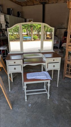 Antique vanity