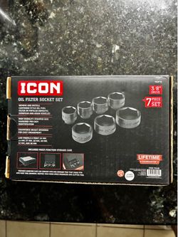 Icon Oil Filter Socket Set