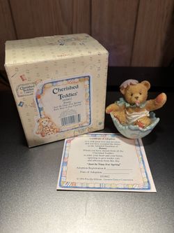 Cherished Teddies Bunny “Just in Time for Spring" #103802