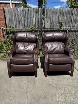Brown Leather Recliner Chairs