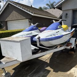 Yamaha Waverunners w Trailer