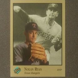 1992 Leaf Studio '92 Nolan Ryan Texas Rangers #248 Baseball Card Vintage Collectible Sports MLB