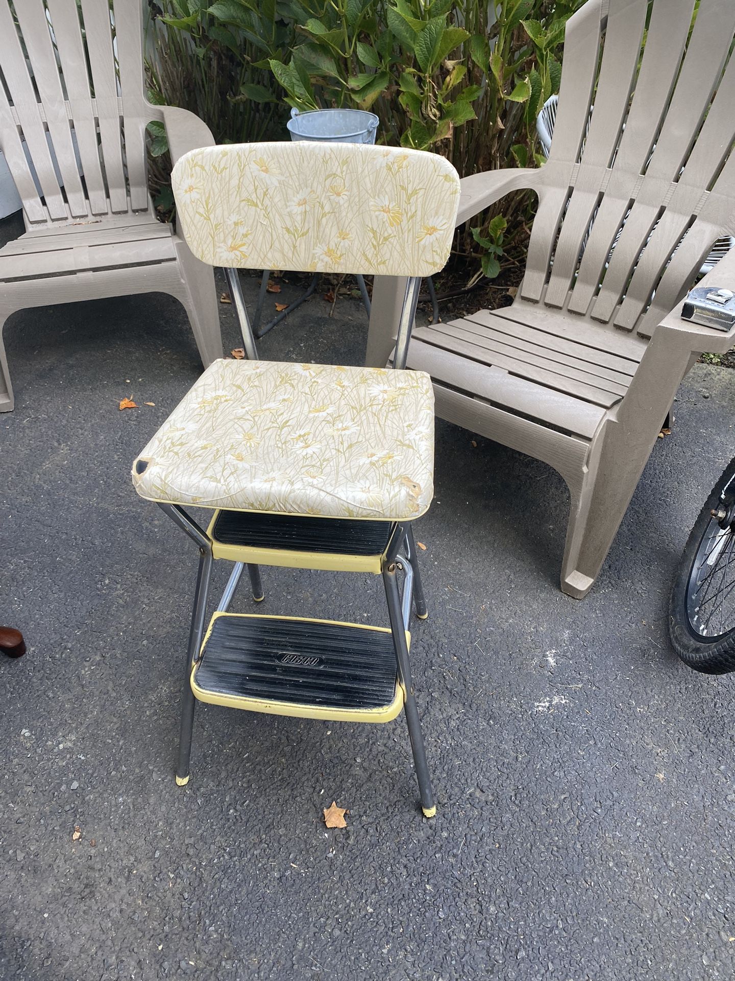 Vintage Seat step Stool