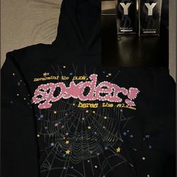 Spider hoodie and cologne