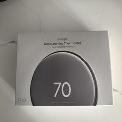 Nest Learning Thermostat Generation 4 (new/not Opened)