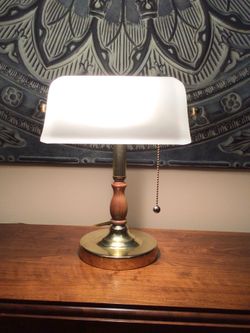Vintage Banker’s Desk Lamp