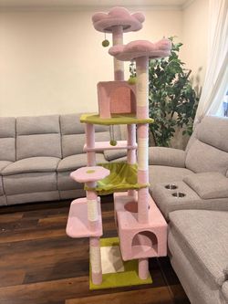 Tall Multi-Level Cat Tree Tower