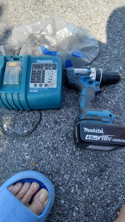 Makita 18V Cordless Drill with Battery and Charger