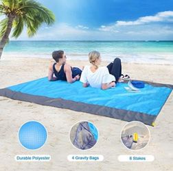 Large Outdoor Beach Blanket Mat