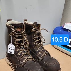 Thorogood Work Boot Size 10.5 D STEEL MOC TOE 