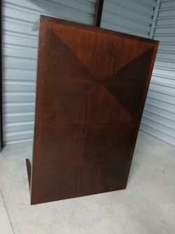 Wood Dining Table Top with Inlay Pattern
