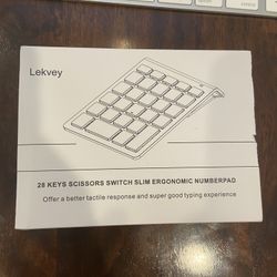 Lekvey Bluetooth Keypad Number