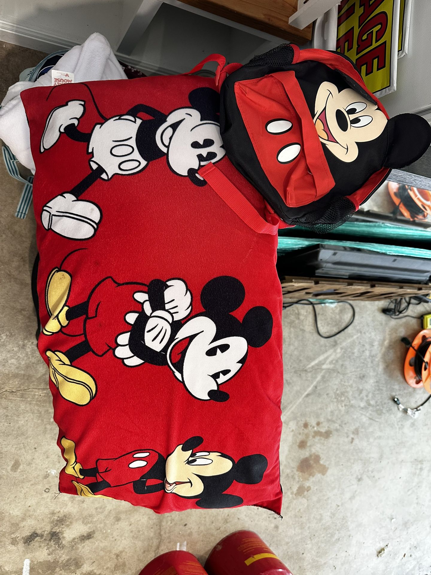 Mickey Mouse Pillow/Backpack