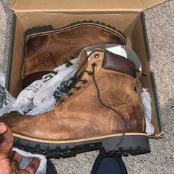 Pretty Brown Timber Land Boots 