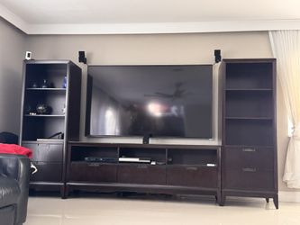 Elegant Entertainment Center Book Case