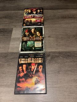 Pirates of the Caribbean  movies all for $10